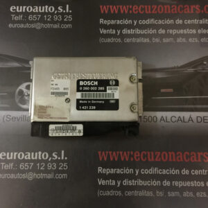 0 260 002 285 0260002285 1 421 239 1421239 uniad de cambio automatico bmw serie 5 berlina e34