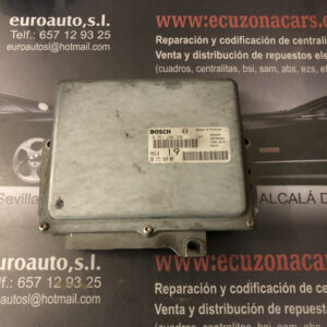Centralita motor uce peugeot 106 s1 1 0 sin plomo 91 kilómetros 192125 color blanco referencia original bosch referencia equivalente 9617150080 0261200780 96171500800261200780 observaciones 9617150080