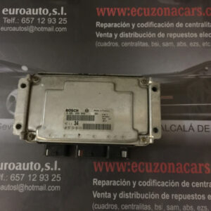 Centralita motor uce peugeot 206 berlina referencia equivalente 0261206942 1954682 2612069421954682