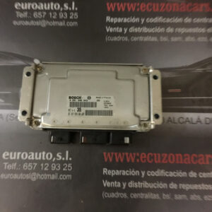 Centralita peugeot 307 1 6 16v 109 cv referencia original 9650346180 observaciones bosch ref 0261206943