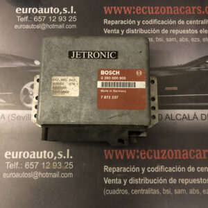 Centralita saab 9000 fastback 2 0 16 cs código motor b202i año 1998 referencia original 7872237 referencia equivalente 0280000905 280000905