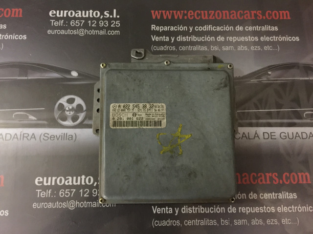 0 281 001 622 0281001622 a 022 545 38 32 a0225453832 hw3195 sw0697 bosch edc 1 4 msa 15 1 3 13 bosch edc 1 4 msa151313 centraltia de motor mercedes benz clase c 250 w202 om605 960 ecu