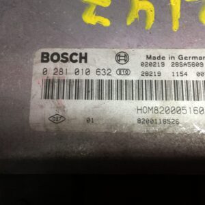 0 281 010 632 0281010632 hom8200051608 8200118526 bosch edc 15c3 4 1 bosch edc15c341 centralita motor uce renault trafic ecu ecm unidad de control bosch renault