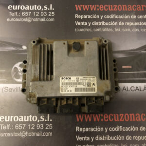 Centralita motor uce citroen berlingo 1 6 16v hdi 90 cv gasoil 5 velocidades color granate referencia original edc16c34 referencia equivalente 9661032980 0281012619 96610329800281012619