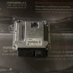 0 281 019 854 0281019854 8 574 351 8574351 centralita de motor bmw x1 e84