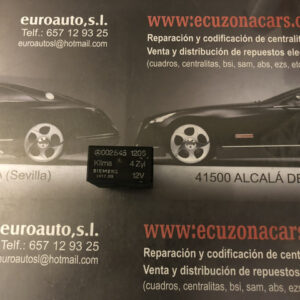 002 545 27 05 0025452705 rele mercedes benz w124