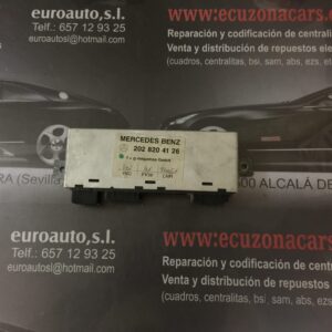 202 820 41 26 2028204126 mercedes benz uniad de control de cierre alarma mercedes benz clase s w140 s600