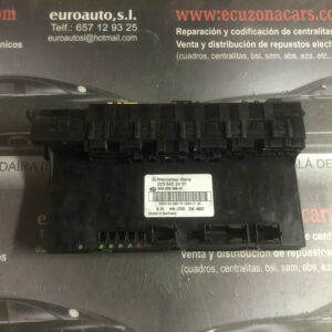 203 545 24 01 2035452401 5dk 008 486 41 5dk00848641 hw3702 sw4802 unidad sam trasero mercedes benz clase c w203