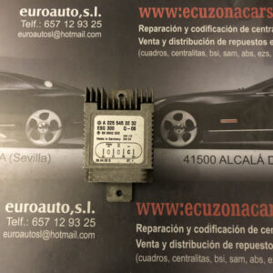 A 025 545 32 32 a0255453232 898940000 898940000 rele de electroventiladores mercedes benz clase a w168 s w220