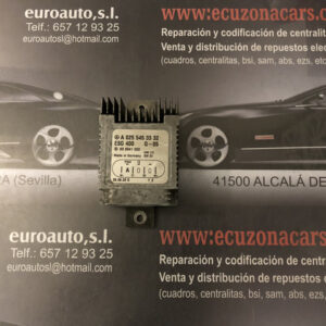 A 025 545 33 32 a0255453332 esg 400 89 8941 000 898941000 rele de electroventiladores mercedes benz w220