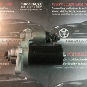 02z 977 023 f 02z911023f motor de arranque vag