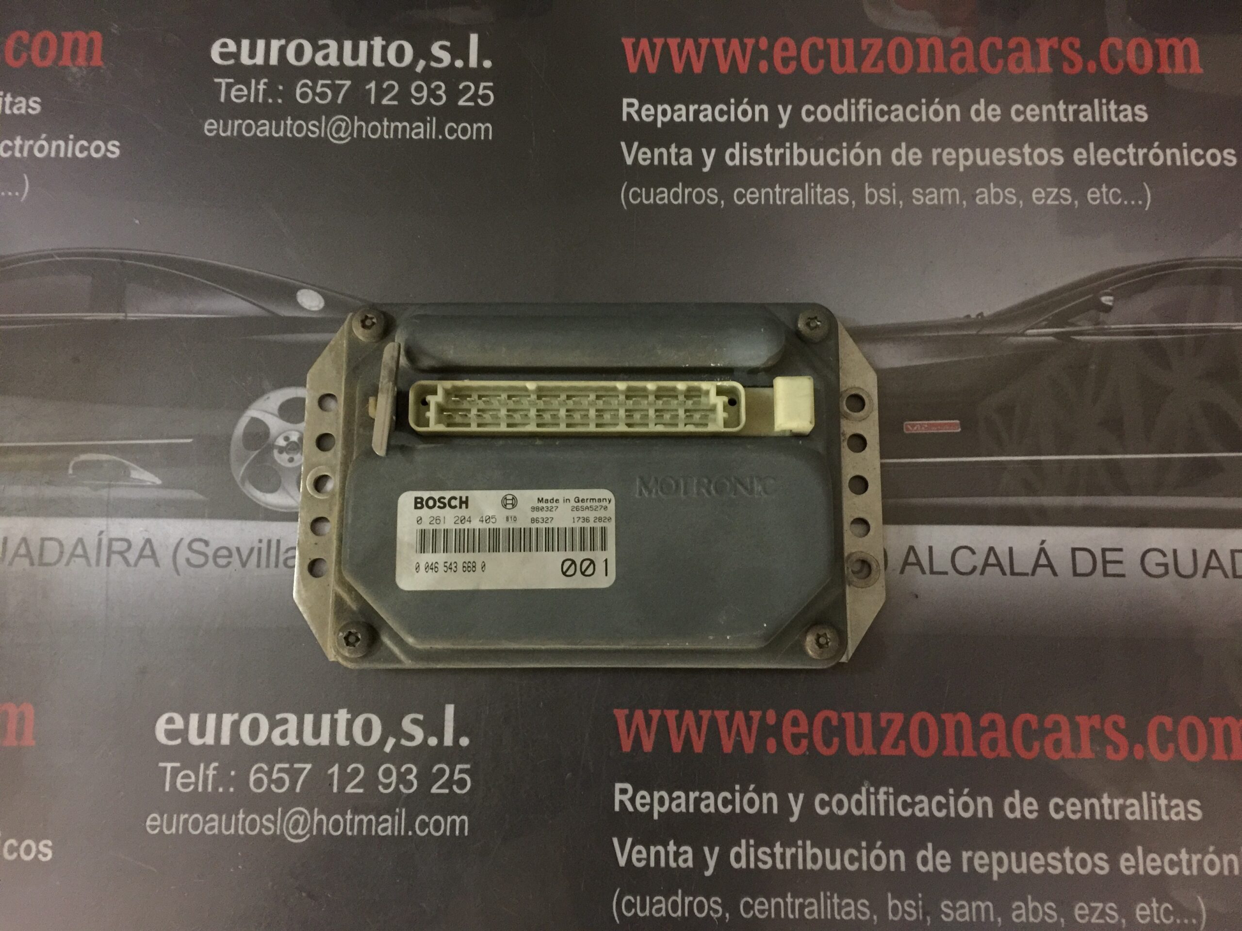 0 046 543 668 0 bosch centralita de motor fiat brava BOSCH MA 1.7.3 BOSCH MA173 disponemos de la posibilidad de realizar clonaciones y codificaciones , alquiler de centralitas reparacion de abs airbags , cuadros, tarjetas y direcciones Copia de llaves centralita del motor / motorsteuergerät / engine control unit unidad reprogramaciones egr dpr filtro de particulas