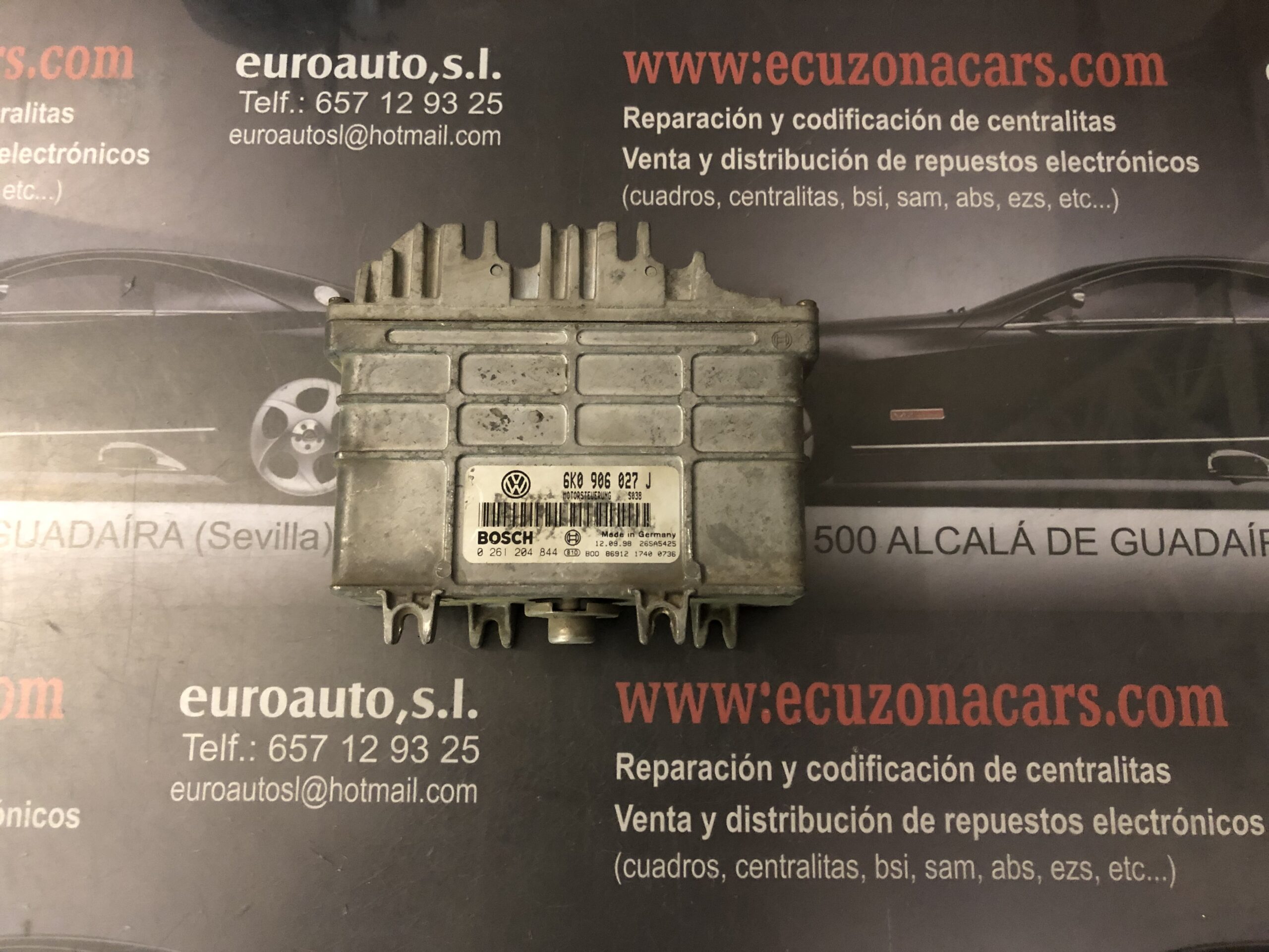0 261 204 844 0 6k0906027j 6k0 906 027 j centralita de motor seat ibiza BOSCH MP 9.0 BOSCH MP90 (2) disponemos de la posibilidad de realizar clonaciones y codificaciones , alquiler de centralitas reparacion de abs airbags , cuadros, tarjetas y direcciones Copia de llaves centralita del motor / motorsteuergerät / engine control unit unidad reprogramaciones egr dpr filtro de particulas , CONSULTAR PRECIOS Y DISPONIBLIDAD