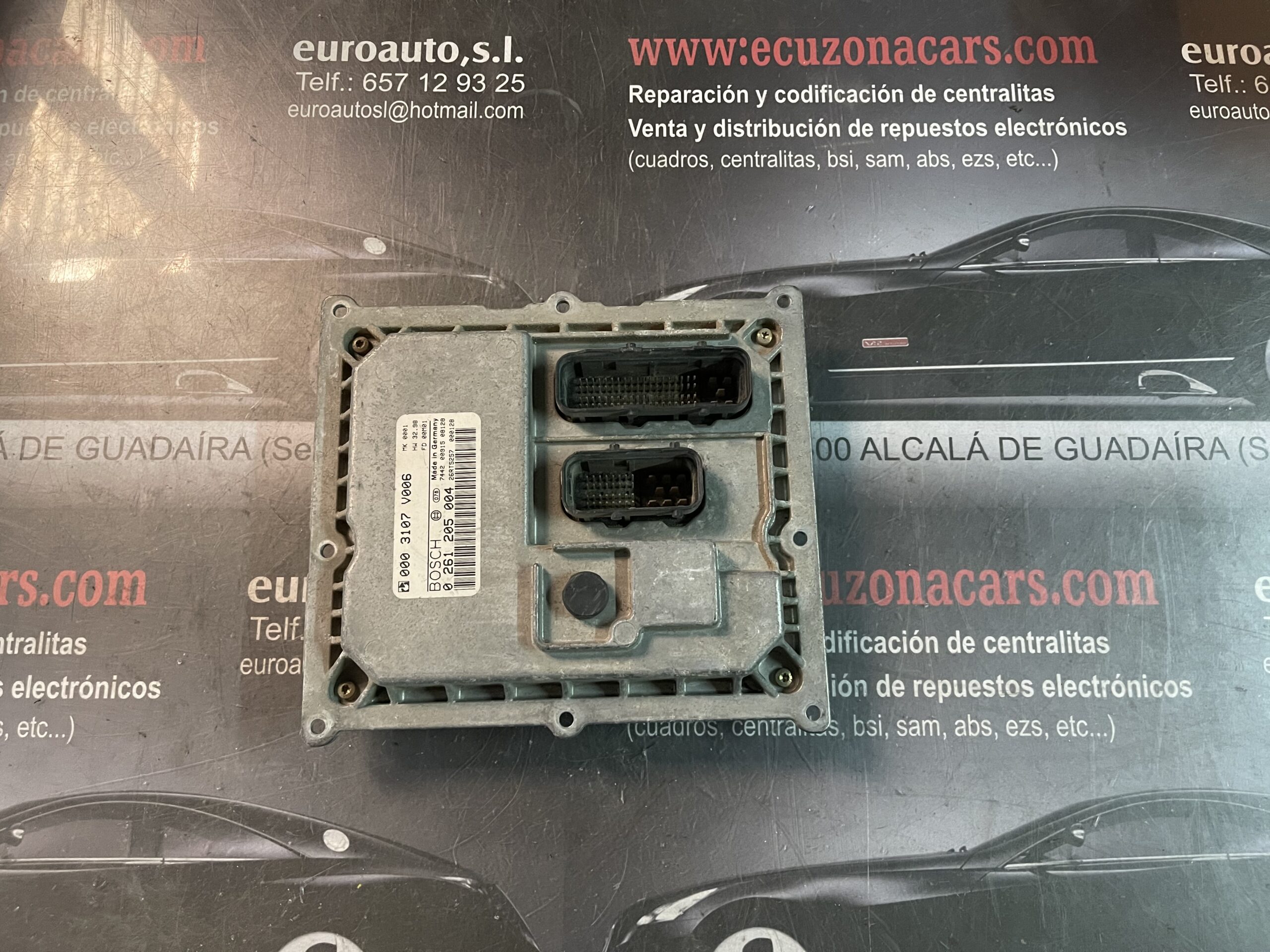 000 3107 v006 BOSCH MEG 1.0 BOSCH MEG10 centraltia de motor smart ecu ecm unidad de control disponemos de la posibilidad de realizar clonaciones y codificaciones , alquiler de centralitas reparacion de abs airbags , cuadros, tarjetas y direcciones Copia de llaves centralita del motor / motorsteuergerät / engine control unit unidad reprogramaciones egr dpr filtro de particulas , CONSULTAR PRECIOS Y DISPONIBLIDAD