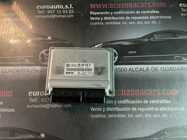 0 261 207 636 0 4b0 906 018 dc 4b0906018dc BOSCH ME 7.5 BOSCH ME75 disponemos de la posibilidad de realizar clonaciones y codificaciones , alquiler de centralitas reparacion de abs airbags , cuadros, tarjetas y direcciones Copia de llaves centralita del motor / motorsteuergerät / engine control unit unidad reprogramaciones egr dpr filtro de particulas , CONSULTAR PRECIOS Y DISPONIBLIDAD