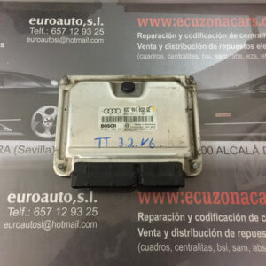 022 906 032 GE 02259060332GE ME7.1.1 ME711 CENTRALITA DE MOTOR AUDI TT 3.2 R32 GOLF ECU ECM disponemos de la posibilidad de realizar clonaciones y codificaciones , alquiler de centralitas reparacion de abs airbags , cuadros, tarjetas y direcciones Copia de llaves centralita del motor / motorsteuergerät / engine control unit unidad reprogramaciones egr dpr filtro de particulas , CONSULTAR PRECIOS Y DISPONIBLIDAD