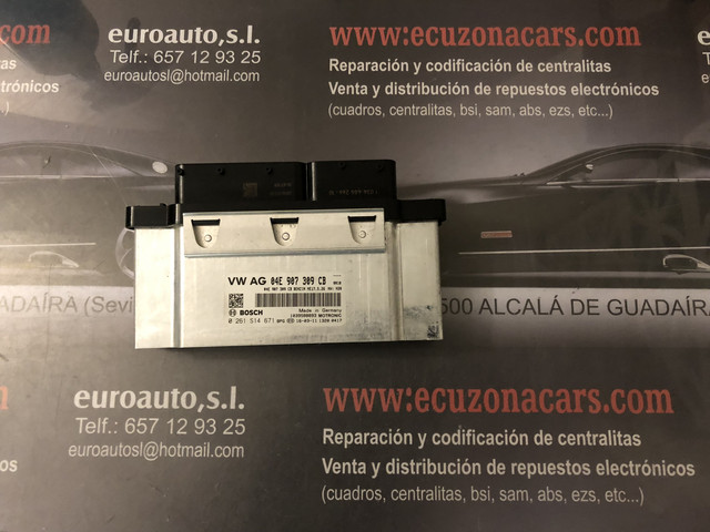 04E 907 309 CB 04E907309CB ME17526 ME17.2.26 CENTRALITA DE MOTOR SEAT IBIZA ECU BOSCH UNIDAD DE CONTROL ECM disponemos de la posibilidad de realizar clonaciones y codificaciones , alquiler de centralitas reparacion de abs airbags , cuadros, tarjetas y direcciones Copia de llaves centralita del motor / motorsteuergerät / engine control unit unidad reprogramaciones egr dpr filtro de particulas , CONSULTAR PRECIOS Y DISPONIBLIDAD