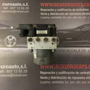 51725097 0 265 800 461 UNIDAD DE ABS PEUGEOT BOXER disponemos de la posibilidad de realizar clonaciones y codificaciones , alquiler de centralitas reparacion de abs airbags , cuadros, tarjetas y direcciones Copia de llaves centralita del motor / motorsteuergerät / engine control unit unidad reprogramaciones egr dpr filtro de particulas , CONSULTAR PRECIOS Y DISPONIBLIDAD