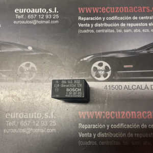 0 281 001 013 0 004 545 36 32 elr mercedes benz w124 euroauto s.l. disponemos de la posibilidad de realizar clonaciones y codificaciones , alquiler de centralitas reparacion de abs airbags , cuadros, tarjetas y direcciones Copia de llaves centralita del motor / motorsteuergerät / engine control unit unidad reprogramaciones egr dpr filtro de particulas , CONSULTAR PRECIOS Y DISPONIBLIDAD