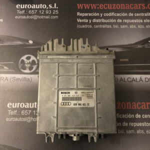 centralita motor uce audi a6 berlina 2. 5 v6 24v tdi (155 cv) gasoil 6 velocidades. referencia equivalente: 4b0907401k. observaciones: bosch disponemos de la posibilidad de realizar clonaciones y codificaciones , alquiler de centralitas reparacion de abs airbags , cuadros, tarjetas y direcciones Copia de llaves centralita del motor / motorsteuergerät / engine control unit unidad reprogramaciones egr dpr filtro de particulas , CONSULTAR PRECIOS Y DISPONIBLIDAD