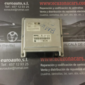 Centralita de motor / ecu / uce marca: bosch modelo: edc15c4 / 0 281 010 314 procedente de: bmw serie 3 330d e46 184cv año 2001 referencia bmw: 7787314 / 7 787 314 otras referencias: 28rte819 / 7787314 / 7788016 / 7788017 disponemos de la posibilidad de realizar clonaciones y codificaciones , alquiler de centralitas reparacion de abs airbags , cuadros, tarjetas y direcciones Copia de llaves centralita del motor / motorsteuergerät / engine control unit unidad reprogramaciones egr dpr filtro de particulas , CONSULTAR PRECIOS Y DISPONIBLIDAD