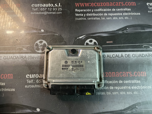 0 281 010 865 0 045 906 019 ap 045906019ap BOSCH EDC 15P 22.4.2 BOSCH EDC15P2242 centralita de motor volkswagen polo 1.4 tdi amf disponemos de la posibilidad de realizar clonaciones y codificaciones , alquiler de centralitas reparacion de abs airbags , cuadros, tarjetas y direcciones Copia de llaves centralita del motor / motorsteuergerät / engine control unit unidad reprogramaciones egr dpr filtro de particulas , CONSULTAR PRECIOS Y DISPONIBLIDAD