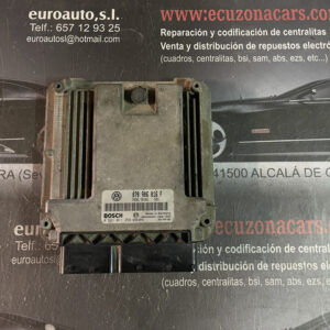 070 906 016 f 070906016f BOSCH EDC 16U1-5.5 BOSCH EDC16U155 centralita de motor volkswagen touareg 2.5 bac disponemos de la posibilidad de realizar clonaciones y codificaciones , alquiler de centralitas reparacion de abs airbags , cuadros, tarjetas y direcciones Copia de llaves centralita del motor / motorsteuergerät / engine control unit unidad reprogramaciones egr dpr filtro de particulas , CONSULTAR PRECIOS Y DISPONIBLIDAD