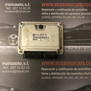 8e0 907 401 j 8e0907401j BOSCH EDC 15VM 2.M5BOSCH EDC15VM2M5 centralita de motor grupo vag seat volkswagen 1.9tdi disponemos de la posibilidad de realizar clonaciones y codificaciones , alquiler de centralitas reparacion de abs airbags , cuadros, tarjetas y direcciones Copia de llaves centralita del motor / motorsteuergerät / engine control unit unidad reprogramaciones egr dpr filtro de particulas , CONSULTAR PRECIOS Y DISPONIBLIDAD