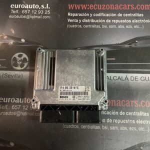 0 281 012 451 0 A 646 150 40 91 A6461504091 BOSCH EDC 16C2-9.44 BOSCH EDC16C2944 CENTRALITA DE MOTOR MERCEDES BENZ CLASE C W203 220 CDI disponemos de la posibilidad de realizar clonaciones y codificaciones , alquiler de centralitas reparacion de abs airbags , cuadros, tarjetas y direcciones Copia de llaves centralita del motor / motorsteuergerät / engine control unit unidad reprogramaciones egr dpr filtro de particulas , CONSULTAR PRECIOS Y DISPONIBLIDAD