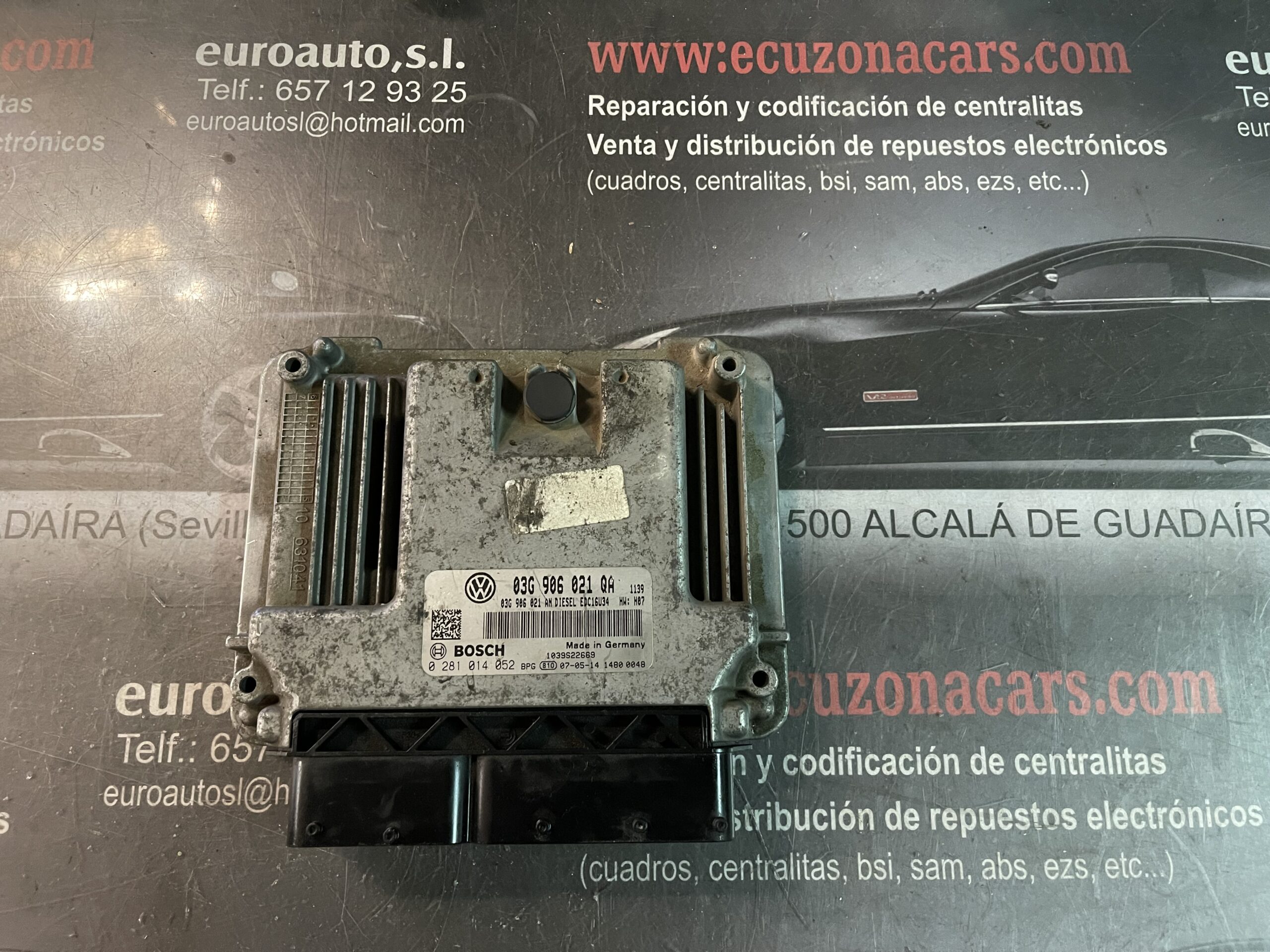 03G 906 021 QA 03G906021QA BOSCH EDC 16U34-3.41 BOSCH EDC16U34341 disponemos de la posibilidad de realizar clonaciones y codificaciones , alquiler de centralitas reparacion de abs airbags , cuadros, tarjetas y direcciones Copia de llaves centralita del motor / motorsteuergerät / engine control unit unidad reprogramaciones egr dpr filtro de particulas , CONSULTAR PRECIOS Y DISPONIBLIDAD
