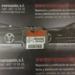 001 820 22 26 UNIDAD DE AIRBAG MERCEDES BENZ CL W215 CL600 disponemos de la posibilidad de realizar clonaciones y codificaciones , alquiler de centralitas reparacion de abs airbags , cuadros, tarjetas y direcciones Copia de llaves centralita del motor / motorsteuergerät / engine control unit unidad reprogramaciones egr dpr filtro de particulas , CONSULTAR PRECIOS Y DISPONIBLIDAD