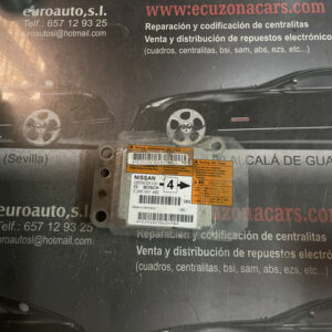 285562X100 UNIDAD DE AIRBAG NISSAN TERRANO disponemos de la posibilidad de realizar clonaciones y codificaciones , alquiler de centralitas reparacion de abs airbags , cuadros, tarjetas y direcciones Copia de llaves centralita del motor / motorsteuergerät / engine control unit unidad reprogramaciones egr dpr filtro de particulas , CONSULTAR PRECIOS Y DISPONIBLIDAD