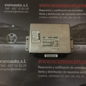 81 25935 6710 unidad de abs asr knorr bremse man tga tge tgx disponemos de la posibilidad de realizar clonaciones y codificaciones , alquiler de centralitas reparacion de abs airbags , cuadros, tarjetas y direcciones Copia de llaves centralita del motor / motorsteuergerät / engine control unit unidad reprogramaciones egr dpr filtro de particulas