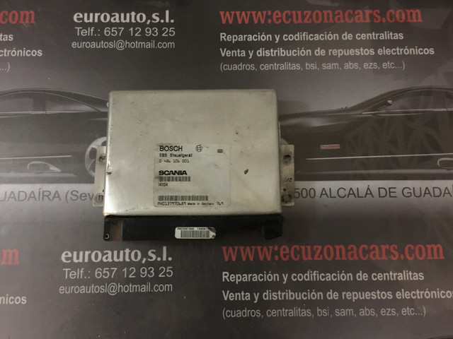 unidad ebs scania disponemos de la posibilidad de realizar clonaciones y codificaciones , alquiler de centralitas reparacion de abs airbags , cuadros, tarjetas y direcciones Copia de llaves centralita del motor / motorsteuergerät / engine control unit unidad reprogramaciones egr dpr filtro de particulas , CONSULTAR PRECIOS Y DISPONIBLIDAD