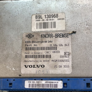 20 58 9475 20589475 ebs volvo EUROAUTO SL ECUZONACARS.COM disponemos de la posibilidad de realizar clonaciones y codificaciones , alquiler de centralitas reparacion de abs airbags , cuadros, tarjetas y direcciones Copia de llaves centralita del motor / motorsteuergerät / engine control unit unidad reprogramaciones egr dpr filtro de particulas , CONSULTAR PRECIOS Y DISPONIBLIDAD