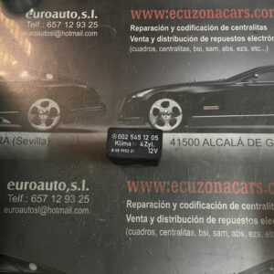 05 9952 21 05995221 KLIMA 4ZYL RELE MERCEDES BENZ W124 W126 W140 W202 disponemos de la posibilidad de realizar clonaciones y codificaciones , alquiler de centralitas reparacion de abs airbags , cuadros, tarjetas y direcciones Copia de llaves centralita del motor / motorsteuergerät / engine control unit unidad reprogramaciones egr dpr filtro de particulas , CONSULTAR PRECIOS Y DISPONIBLIDAD