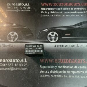 05 9996 00 05999600 elr ara rele mercedes benz e w124 disponemos de la posibilidad de realizar clonaciones y codificaciones , alquiler de centralitas reparacion de abs airbags , cuadros, tarjetas y direcciones Copia de llaves centralita del motor / motorsteuergerät / engine control unit unidad reprogramaciones egr dpr filtro de particulas , CONSULTAR PRECIOS Y DISPONIBLIDAD