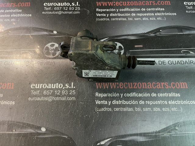 000 3226 V014 0003226V014 ACTUADOR DE EMBRAGUE SMART disponemos de la posibilidad de realizar clonaciones y codificaciones , alquiler de centralitas reparacion de abs airbags , cuadros, tarjetas y direcciones Copia de llaves centralita del motor / motorsteuergerät / engine control unit unidad reprogramaciones egr dpr filtro de particulas , CONSULTAR PRECIOS Y DISPONIBLIDAD