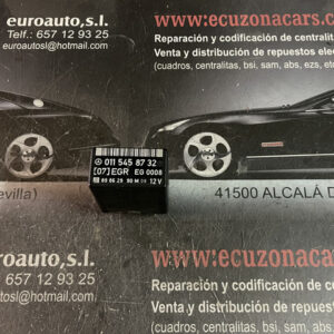 89 86 29 90 89862990 rele egr eg008 mercedes benz w124 disponemos de la posibilidad de realizar clonaciones y codificaciones , alquiler de centralitas reparacion de abs airbags , cuadros, tarjetas y direcciones Copia de llaves centralita del motor / motorsteuergerät / engine control unit unidad reprogramaciones egr dpr filtro de particulas , CONSULTAR PRECIOS Y DISPONIBLIDAD