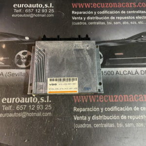LLR 412 226 001 001 VDO UNIDAD DE CONTROL MERCEDES BENZ CLASE S W140 disponemos de la posibilidad de realizar clonaciones y codificaciones , alquiler de centralitas reparacion de abs airbags , cuadros, tarjetas y direcciones Copia de llaves centralita del motor / motorsteuergerät / engine control unit unidad reprogramaciones egr dpr filtro de particulas , CONSULTAR PRECIOS Y DISPONIBLIDAD