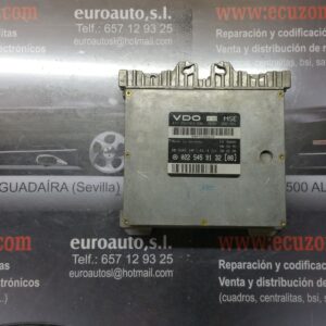 Centralita Mercedes W202 C180 Clase C - Unidad de Control Del Motor Ref. Mercedes A0245451432 Ref. VDO disponemos de la posibilidad de realizar clonaciones y codificaciones , alquiler de centralitas reparacion de abs airbags , cuadros, tarjetas y direcciones Copia de llaves centralita del motor / motorsteuergerät / engine control unit unidad reprogramaciones egr dpr filtro de particulas , CONSULTAR PRECIOS Y DISPONIBLIDAD