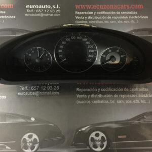 a 209 540 71 11 a2095407111 cuadro de instrumentos mercedes benz clk w209 disponemos de la posibilidad de realizar clonaciones y codificaciones , alquiler de centralitas reparacion de abs airbags , cuadros, tarjetas y direcciones Copia de llaves centralita del motor / motorsteuergerät / engine control unit unidad reprogramaciones egr dpr filtro de particulas , CONSULTAR PRECIOS Y DISPONIBLIDAD