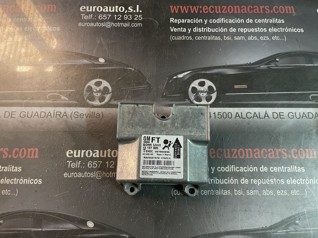 13 137 905 327963935 401409 a5 r3v5c07a7k unidad de airbag opel astra h disponemos de la posibilidad de realizar clonaciones y codificaciones , alquiler de centralitas reparacion de abs airbags , cuadros, tarjetas y direcciones Copia de llaves centralita del motor / motorsteuergerät / engine control unit unidad reprogramaciones egr dpr filtro de particulas , CONSULTAR PRECIOS Y DISPONIBLIDAD