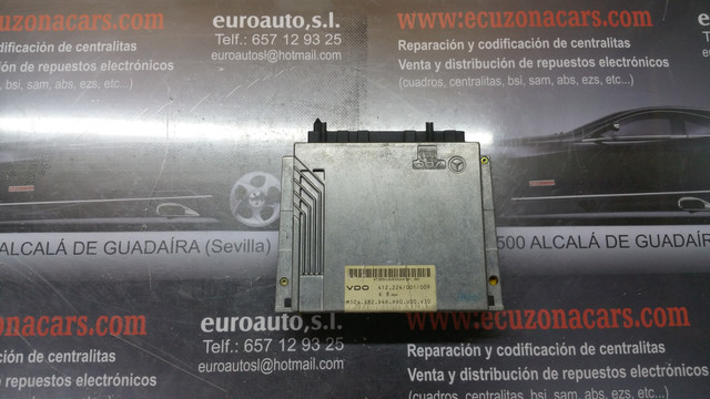 . Centralita ref. A , A , 412 224/001/009, para Mercedes W140 disponemos de la posibilidad de realizar clonaciones y codificaciones , alquiler de centralitas reparacion de abs airbags , cuadros, tarjetas y direcciones Copia de llaves centralita del motor / motorsteuergerät / engine control unit unidad reprogramaciones egr dpr filtro de particulas , CONSULTAR PRECIOS Y DISPONIBLIDAD