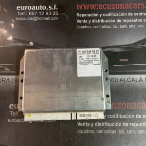 163 545 80 32 fd01m10 unidad de control de esp mercedes benz ml w163 320cdi (2) disponemos de la posibilidad de realizar clonaciones y codificaciones , alquiler de centralitas reparacion de abs airbags , cuadros, tarjetas y direcciones Copia de llaves centralita del motor / motorsteuergerät / engine control unit unidad reprogramaciones egr dpr filtro de particulas , CONSULTAR PRECIOS Y DISPONIBLIDAD