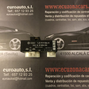 1j0919506h 89 8884 000 898884000 rele de electroventiladores grupo vag (1) disponemos de la posibilidad de realizar clonaciones y codificaciones , alquiler de centralitas reparacion de abs airbags , cuadros, tarjetas y direcciones Copia de llaves centralita del motor / motorsteuergerät / engine control unit unidad reprogramaciones egr dpr filtro de particulas , CONSULTAR PRECIOS Y DISPONIBLIDAD