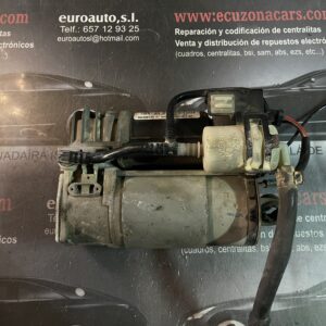 2W93 3B484 AG COMPRESOR DE SUSPENSION JAGUAR XJ disponemos de la posibilidad de realizar clonaciones y codificaciones , alquiler de centralitas reparacion de abs airbags , cuadros, tarjetas y direcciones Copia de llaves centralita del motor / motorsteuergerät / engine control unit unidad reprogramaciones egr dpr filtro de particulas , CONSULTAR PRECIOS Y DISPONIBLIDAD