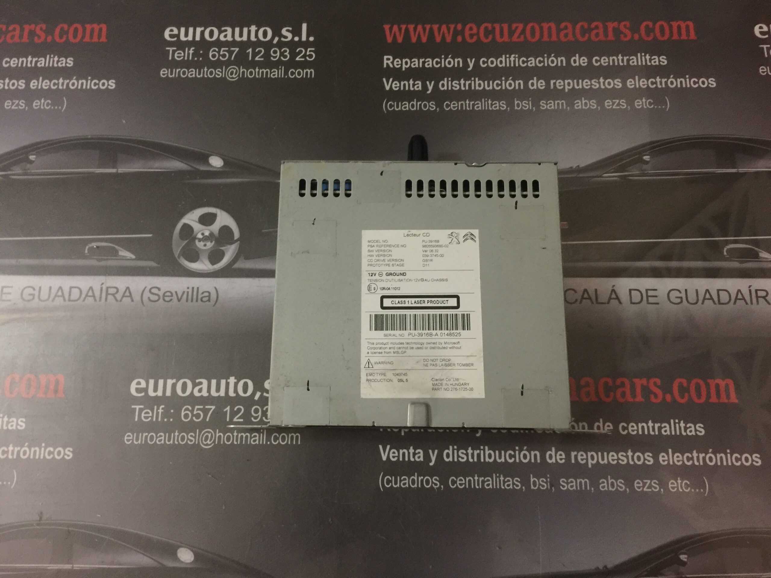 sistema radio cd citroen ds5 -ref disponemos de la posibilidad de realizar clonaciones y codificaciones , alquiler de centralitas reparacion de abs airbags , cuadros, tarjetas y direcciones Copia de llaves centralita del motor / motorsteuergerät / engine control unit unidad reprogramaciones egr dpr filtro de particulas , CONSULTAR PRECIOS Y DISPONIBLIDAD