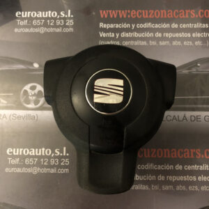 1P 880 201 D AIRBAG DE VOLANTE SEAT LEON ALTEA TOLEDO disponemos de la posibilidad de realizar clonaciones y codificaciones , alquiler de centralitas reparacion de abs airbags , cuadros, tarjetas y direcciones Copia de llaves centralita del motor / motorsteuergerät / engine control unit unidad reprogramaciones egr dpr filtro de particulas , CONSULTAR PRECIOS Y DISPONIBLIDAD