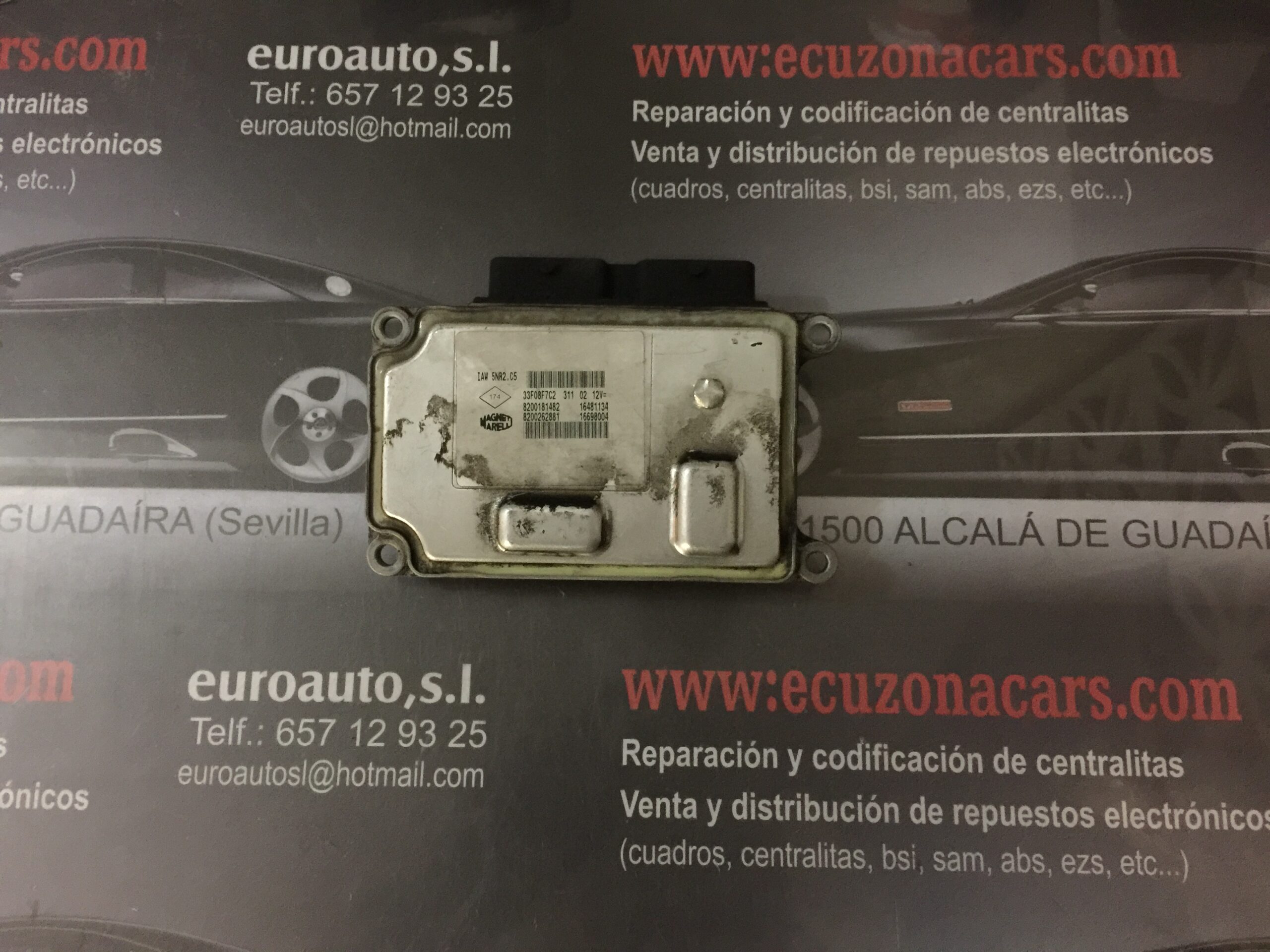 IAW 5NR2 C5 IAW5NR2C5 16481134 16698004 33R08F7C2 CENTRALITA DE MOTOR RENAULT CLIO 2 disponemos de la posibilidad de realizar clonaciones y codificaciones , alquiler de centralitas reparacion de abs airbags , cuadros, tarjetas y direcciones Copia de llaves centralita del motor / motorsteuergerät / engine control unit unidad reprogramaciones egr dpr filtro de particulas , CONSULTAR PRECIOS Y DISPONIBLIDAD